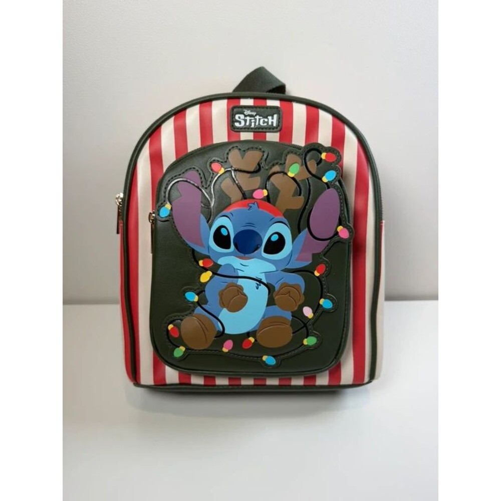 Disney Stitch Holiday Loungefly Backpack